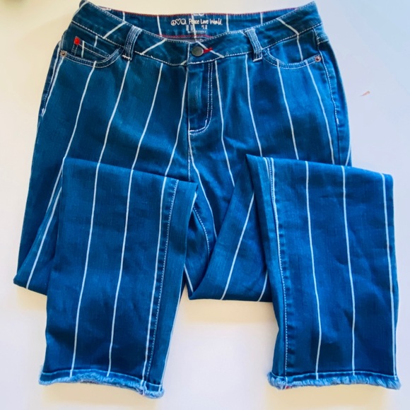 💋Boho Peace Love World Women’s Skinny Leg Jeans - Picture 3 of 8